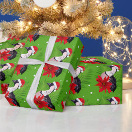 Papel De Regalo Ave de Mele Kalikimaka Nene Goose, Navidades hawai