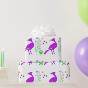 Papel De Regalo ave grandiosa