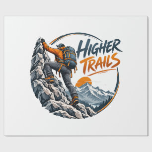 Papel De Regalo Aventura de escalada en montaña Higher Trails