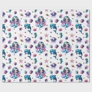 Papel De Regalo ¡Aventura de la Sirena!