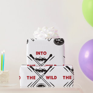 Papel De Regalo Aventura en la Naturaleza Supervivencia en la Natu