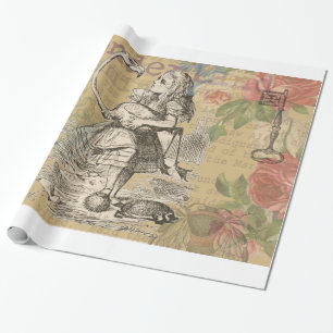 Papel De Regalo Aventuras de Alicia en el País de las Maravillas F