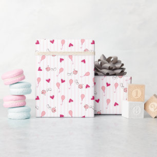 Papel De Regalo Aves amorosas