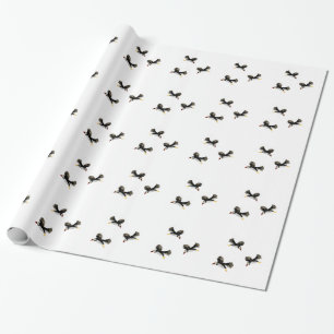 Papel De Regalo Aves Art Flying Puffins