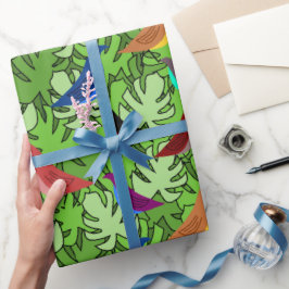 Papel De Regalo Aves, Aves, Aves