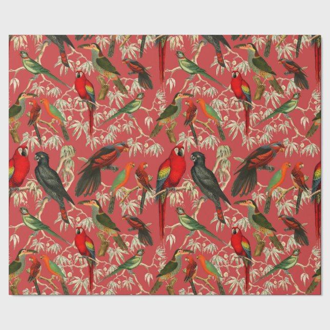Papel De Regalo Aves de cosecha (Costura)