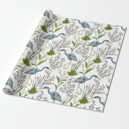 Papel De Regalo Aves Exóticas