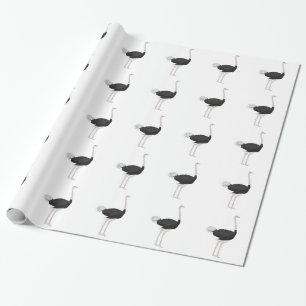 Papel De Regalo Avestruz
