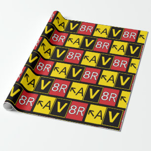 Papel De Regalo Aviador - AV8R -