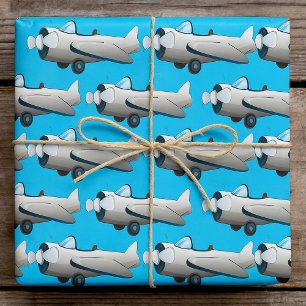 Papel De Regalo Avión de hélice