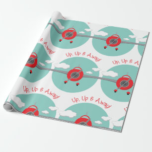 Papel De Regalo Avión fuera