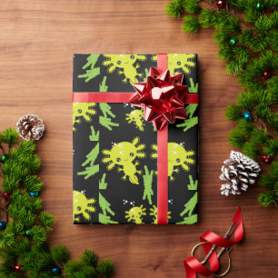 Papel De Regalo Axaotl Salamander Kids Gift
