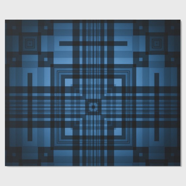 Papel De Regalo Azul (Superficie plana)