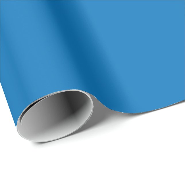 Papel De Regalo Azul (Esquina del rollo)