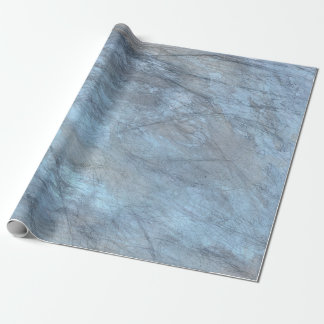 Papel De Regalo Azul de cielo metálico