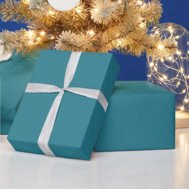 Papel De Regalo Azul de la bahía del tabaco (Vacaciones)