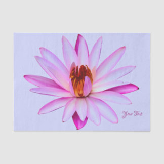 Papel de regalo azul púrpura del papel seda del