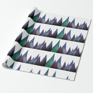 Papel de Regalo Azul Superior
