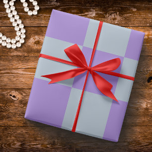 Papel De Regalo Azul y lavanda suaves y bajo control