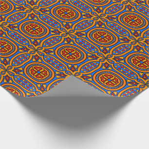 Papel De Regalo Azulejo Español Precioso