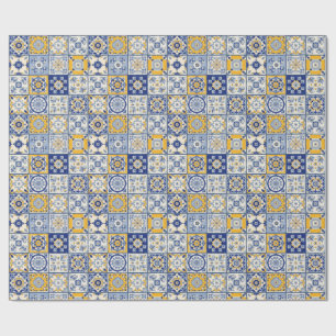 Papel De Regalo Azulejos amarillos de España