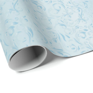 Papel De Regalo Azules cielos elegantes del diseño el   del