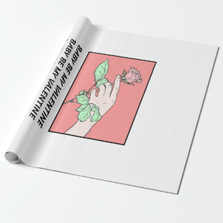 Papel De Regalo Baby Be My Valentine