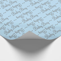 Baby Boy Brown-Gray and Light Blue Gift