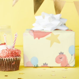 Papel De Regalo Baby Dino Gift