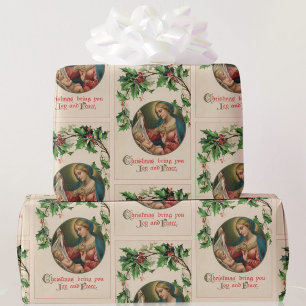 Papel De Regalo Baby Jesus Navidades Alegran la Reproducción de Ta