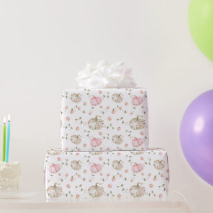 Papel De Regalo Baby Shower Chica de calabaza otoñal