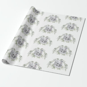 Papel De Regalo Baby Shower de Animales Articos Frosty Winter Wond