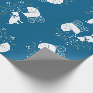 Papel De Regalo Baby Shower de Bulldog Pit
