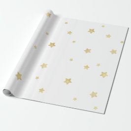 Papel De Regalo Baby Shower de Gold Stars