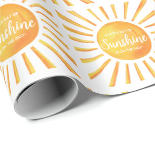 Papel De Regalo Baby Shower de Sol