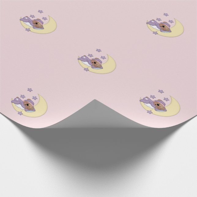Papel De Regalo Baby Teddy Bear (Esquina)