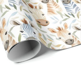 Papel De Regalo Baby zebras