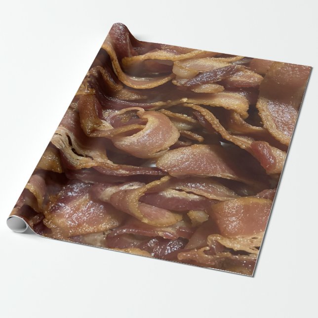 Papel De Regalo Bacon (Desenrollado)