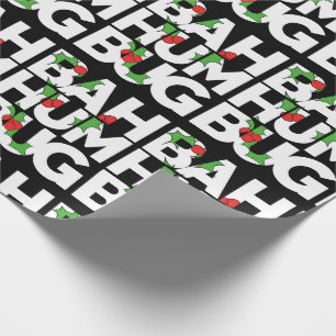Papel De Regalo Bah humbug