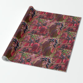 Papel De Regalo Baies et feuilles