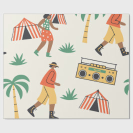 Papel De Regalo Bailar en verano