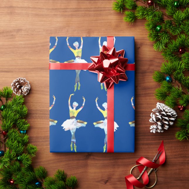Papel De Regalo Bailarina Ballet Ballerina (Regalo de vacaciones)