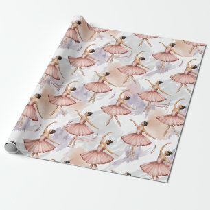 Papel De Regalo Bailarina de ballet personalizada de moda