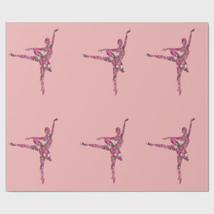 Papel De Regalo Bailarina de la hada del ciruelo del azúcar
