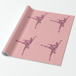 Papel De Regalo Bailarina de la hada del ciruelo del azúcar