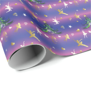Papel De Regalo Bailarina de Navidad - Bailarina de Ballet