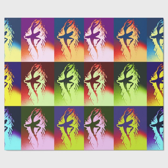 Papel De Regalo Bailarina del estallido (Costura)