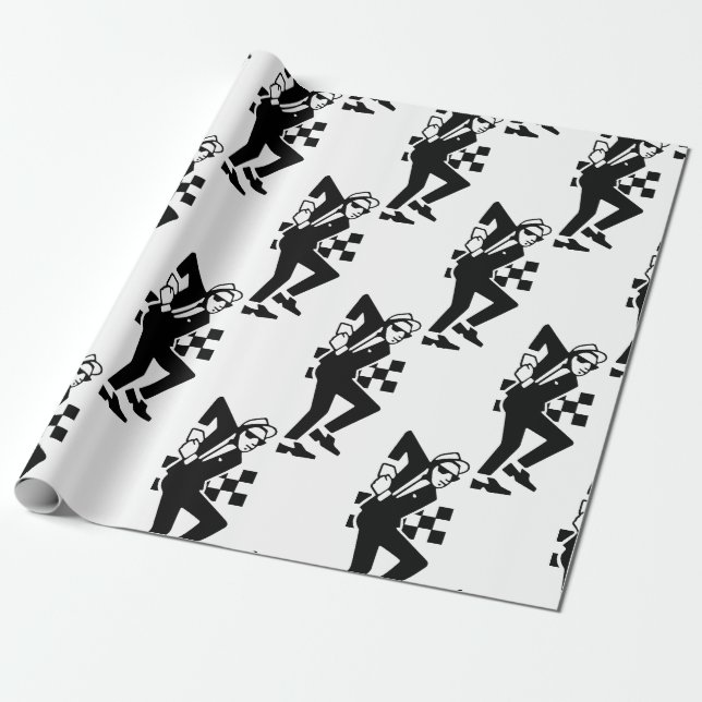 Papel De Regalo Bailarina SKA (Desenrollado)