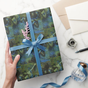 Papel De Regalo Bailarinas azules de Edgar Degas, Impresionismo an
