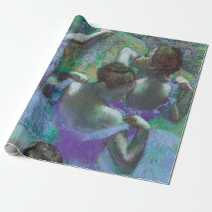 Papel De Regalo Bailarinas azules de Edgar Degas, Impresionismo an